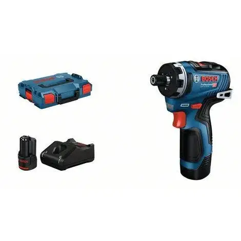 Bosch Professional - Perceuse visseuse GSR 12V-35 HX 2x3,0Ah + GAL 12V-40 L-BOXX - 06019J9100