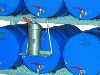 Support pour bidon ou Jerricane