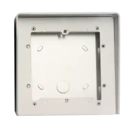 BOITIER DE PROTECTION EN ALUMINIUM NATUREL ANODISÉ 1 MODULE