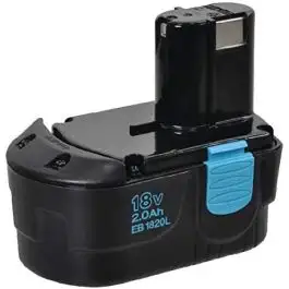 batterie 18V 2 Ah EB 1820L NiCd