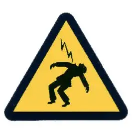 triangle alu homme foudroye 200mm