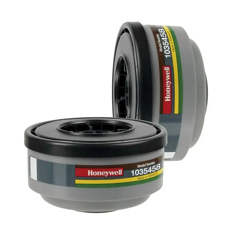 Honeywell - Boite de 12 filtres ABEK1 pour masque système à baïonnette Click-fit Honeywell - 1035458