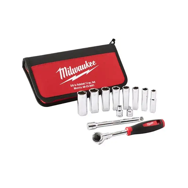 Milwaukee - Set de clés à cliquet 3/8 - 48229001