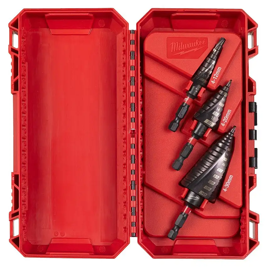 Milwaukee - Coffret 3 Forets Étagés Shockwave 4 à 30mm - 48899266