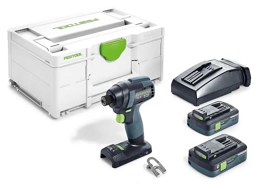 Festool - Visseuse à chocs sans fil TID 18 HPC I-Plus + 2 batteries 4Ah + chargeur rapide + systainer - 576482