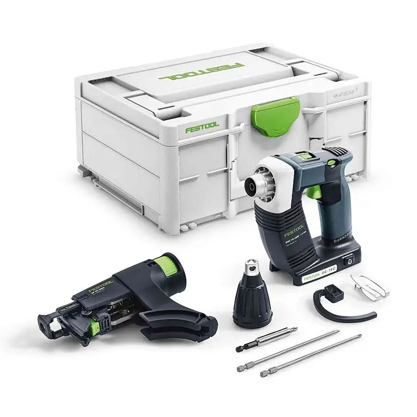 Festool - Visseuse plaquiste sans fil Duradrive DWC 18-4500 Basic (sans batterie ni chargeur) + Systainer - 576504
