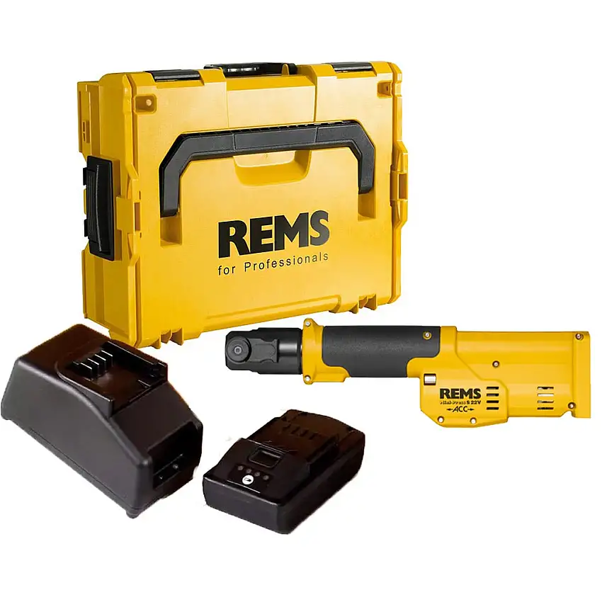 Rems - Sertisseuse Mini-Press S 22V ACC coffret L-Boxx - 578016 R220