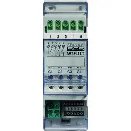 Actionneur 4 relais pour éclairage/moteur MyHOME_Up - 2 modules