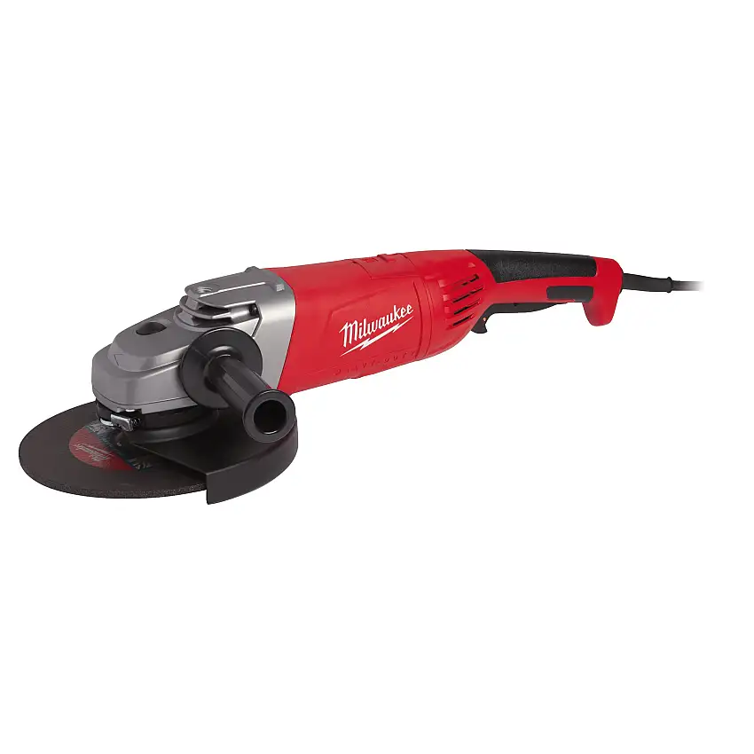 Milwaukee - Ag 24-230 E/Dms Meuleuse d'angle 2400W / 230mm /Interrupteur Coulissant - 4933402325
