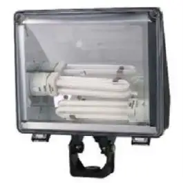 Proj Ext Fluo NO IP44+Lpe2x26W