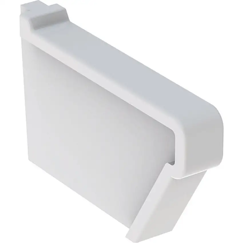 Geberit - Couvre-joint bas pour lavabo Publica monté avec dossier - 00764000000