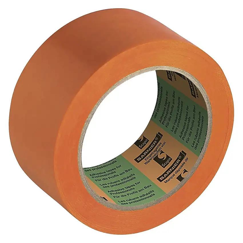 Barnier - Ruban Adhésif Orange 6095 75mm x 33m - 115483