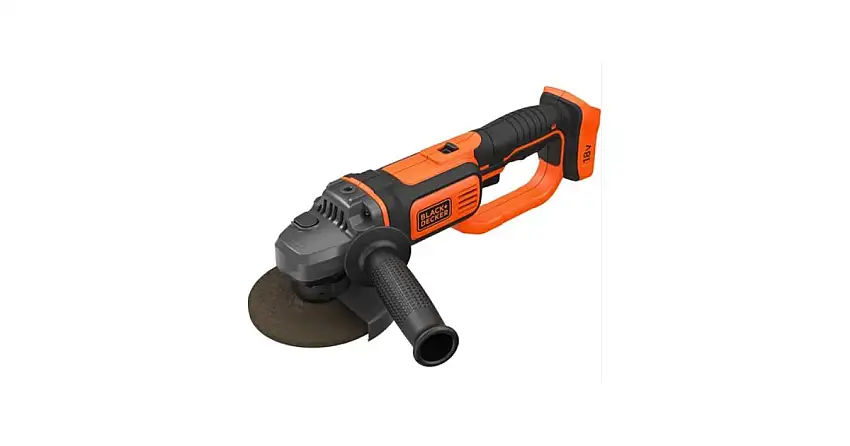 BLACK+DECKER Meuleuse d'angle sans fil 125 mm, 18 V sans batterie BCG720N