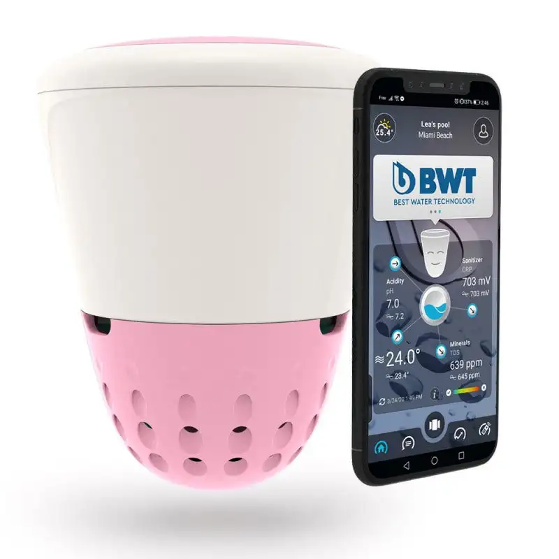 BWT - Station d'analyse pour piscine Sel - BWT Pearl Water Manager - 125503400
