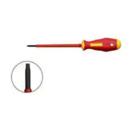 Tournevis isolé 1000v, pour vis torx tx15, longueur de la lame: 100mm