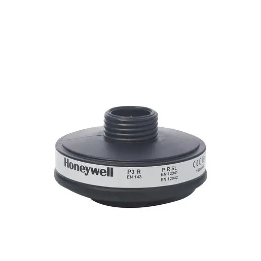 Honeywell - Filtre P3 pour masque avec raccord RD40 - Boitier plastique - 1786000