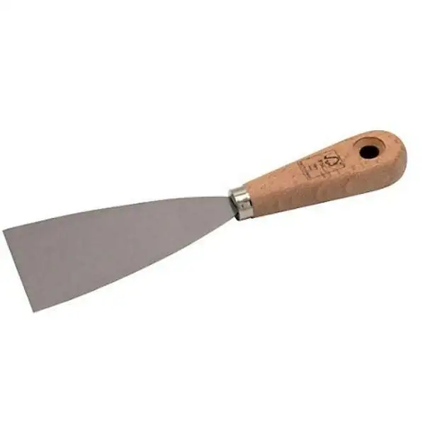 Milbox - Couteau de peintre manche bois FSC largeur 30 mm - Carton de 6 - 48315 3