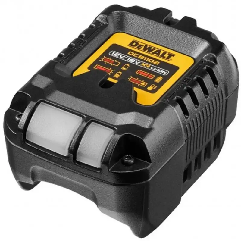 DeWALT DCB1102-QW Chargeur de batterie XR Li-Ion 10,8V/18V 2A