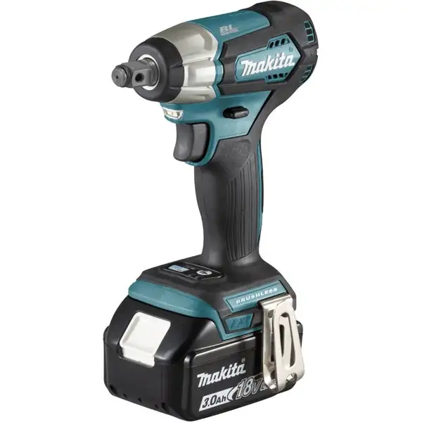 Makita - Boulonneuse à chocs 18V 180 Nm carré 1/2''+ 2 batteries 3 Ah Li-Ion + chargeur + coffret - DTW181RFJ