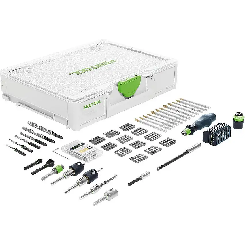 Festool - Set de montage SYS3 M 89 ORG CE-SORT - 104 pièces - 576804