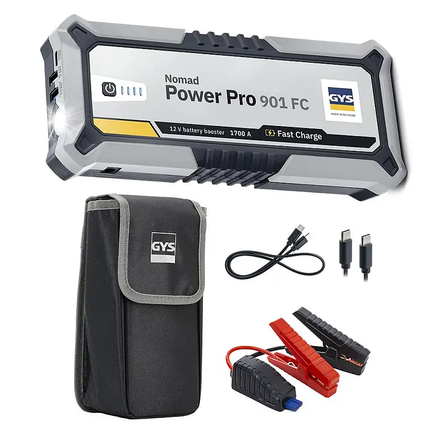 Gys - Booster lithium 1700A NOMAD POWER PRO 901 FAST CHARGE - 085879