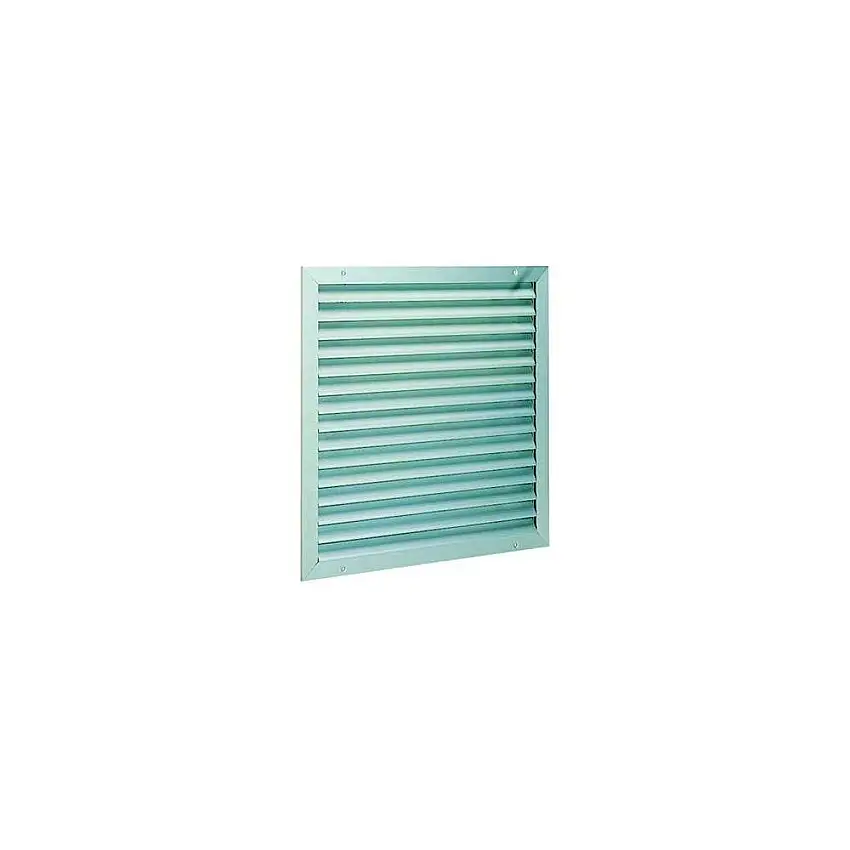 Aldes - Grille extérieure murale en alu anodisé pour air neuf 250x250mm - 11052090