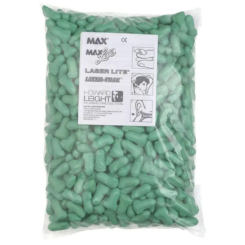 Howard Leight - Recharge 200 paires bouchons antibruit Max-Lite - 34dB - 1013048