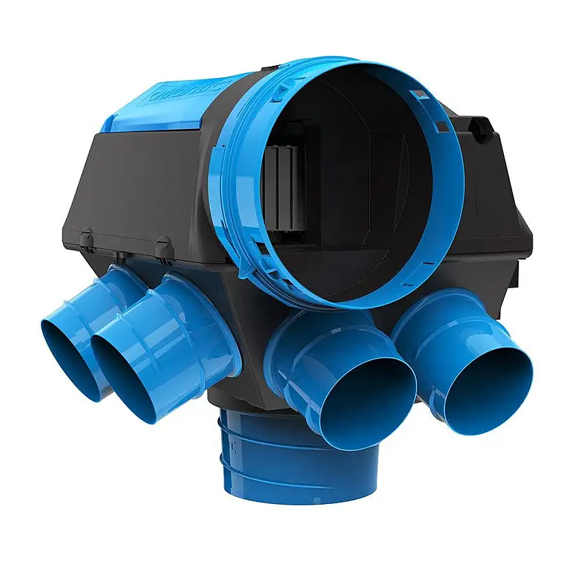 Atlantic - Groupe seul VMC Hygrocosy BC basse consommation simple flux hygroréglable (sans bouches) - 412293