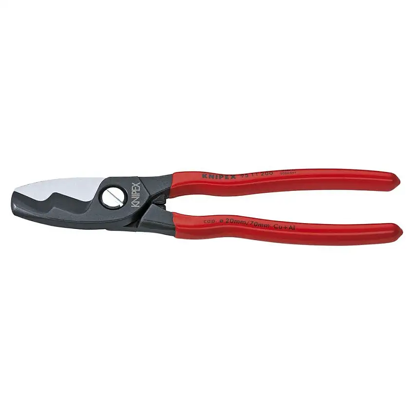 Knipex - Coupe-câbles à double tranchants Ø20mm 200mm - 95 11 200