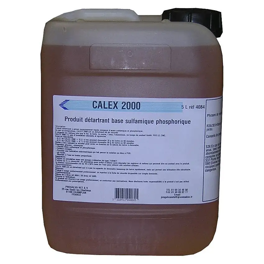 Progalva - Détartrant CALEX 2000 Bidon 5L - 4084
