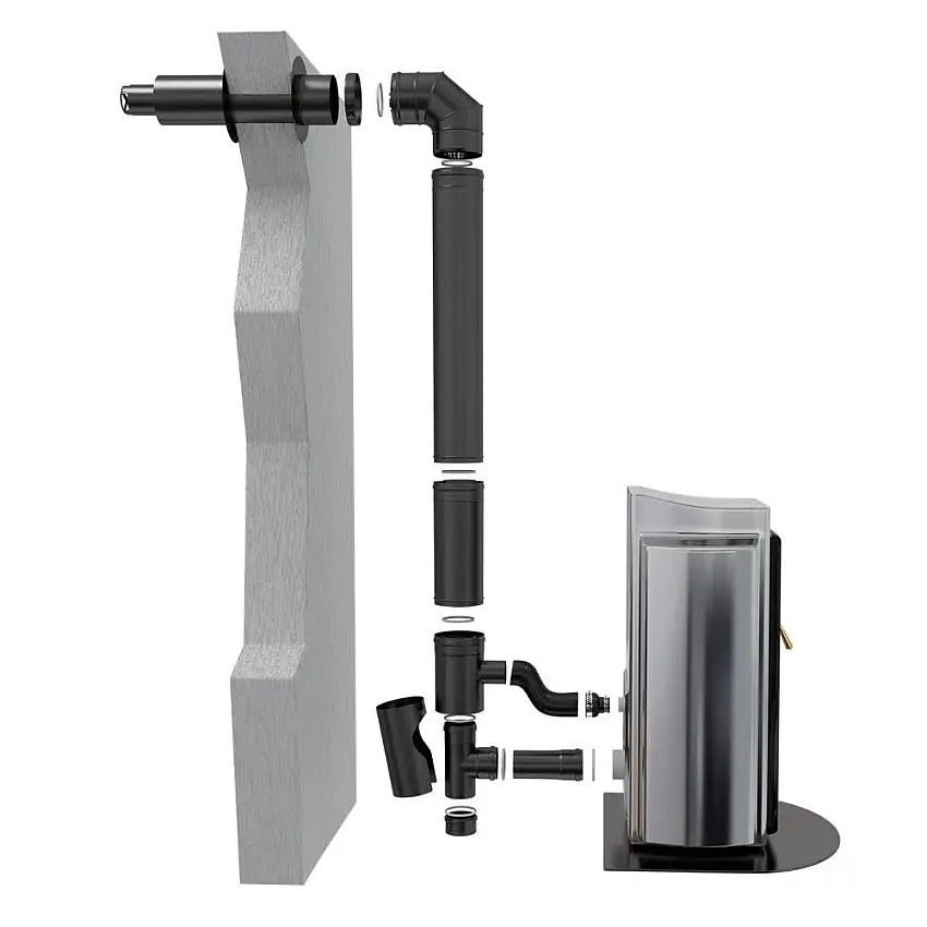 Ten - Kit de raccordement façade BIOTEN 80/125 - 478580