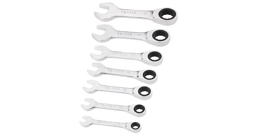 Jeu de 7 clés mixtes à cliquet courtes Stanley FatMax 8-19 mm FMMT82900-0