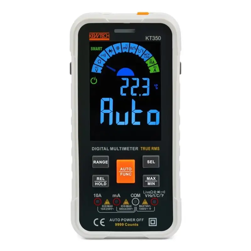 Kewtech - Multimètre TRMS intelligent automatique - KT350