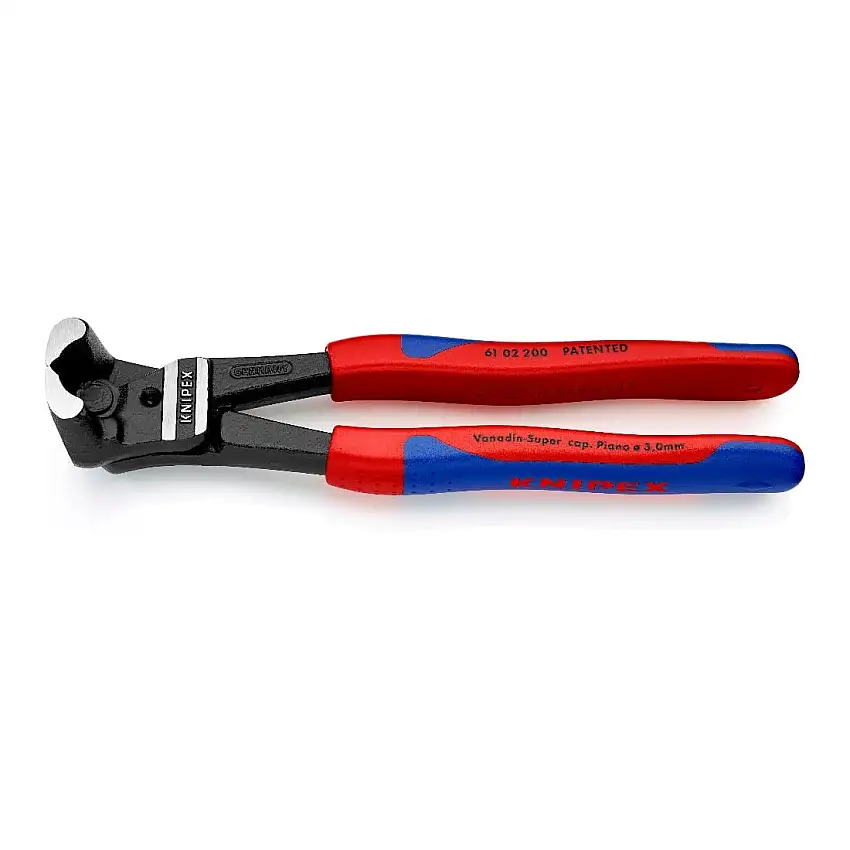 Knipex - Pince coupante de devant pour boulons à forte démultiplication 200mm - 61 02 200