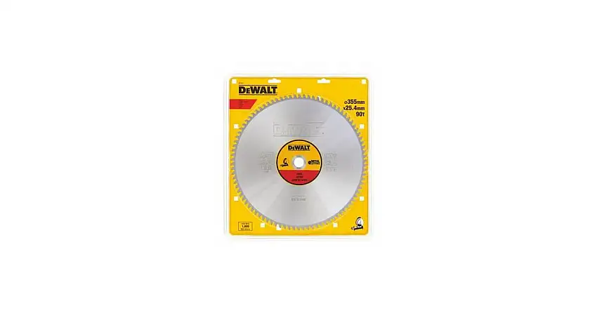 Lame de scie à découper en acier DeWALT 355 x 25,4 mm 90 dents DT1927