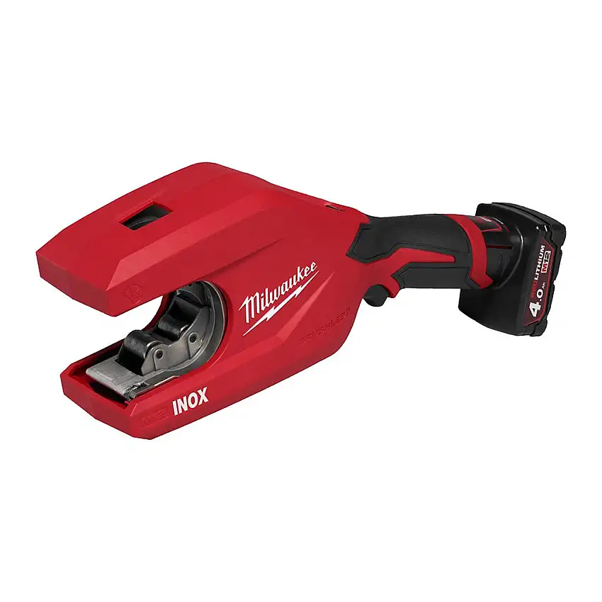 Milwaukee - M12 Pcss54-402C - M12 Coupe-Tube Pour Acier Inoxydable, 54Mm, 2X 4,0Ah - 4933498605
