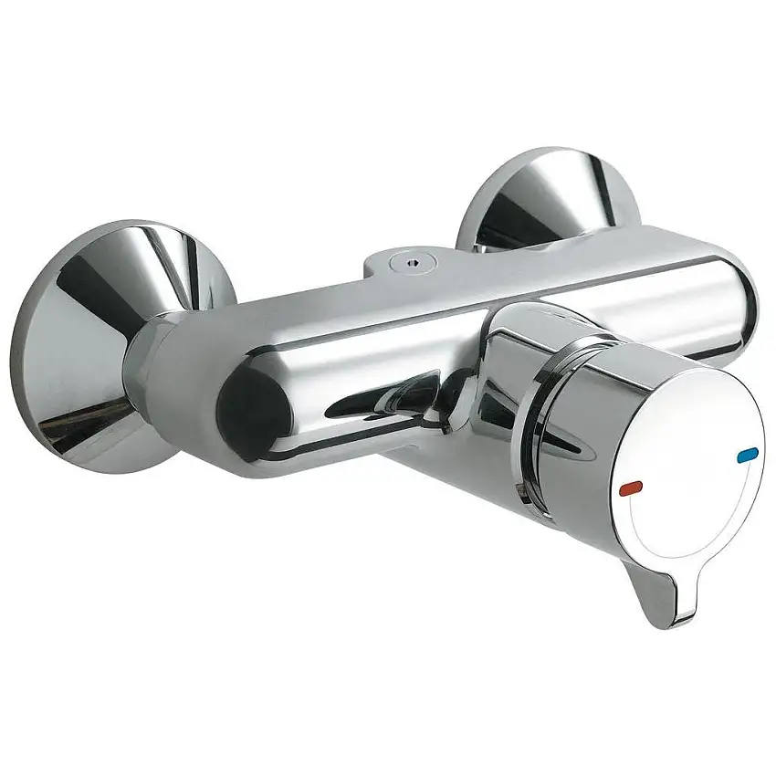 Porcher - Mitigeur douche mural temporisé - D2342AA