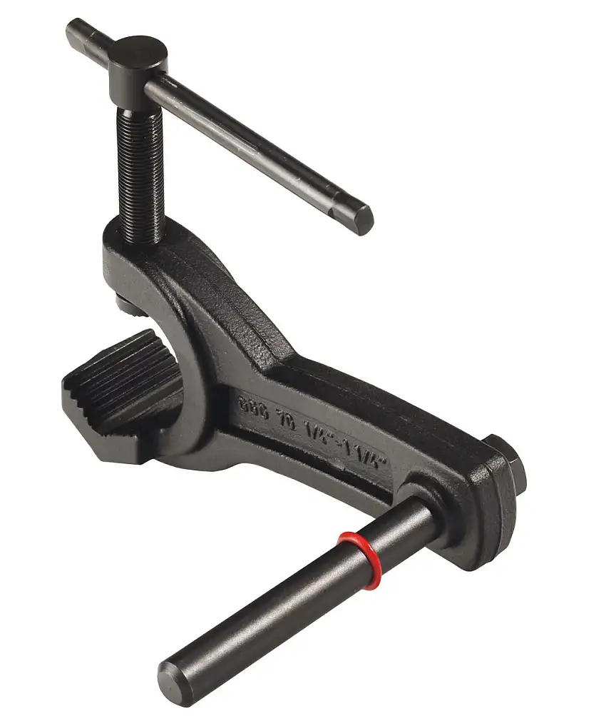 Virax - 1375 - 1380 : Mors d'étau pour tube inox (à monter sur l'étau de blocage) pour filière électroportative - VIR-137507