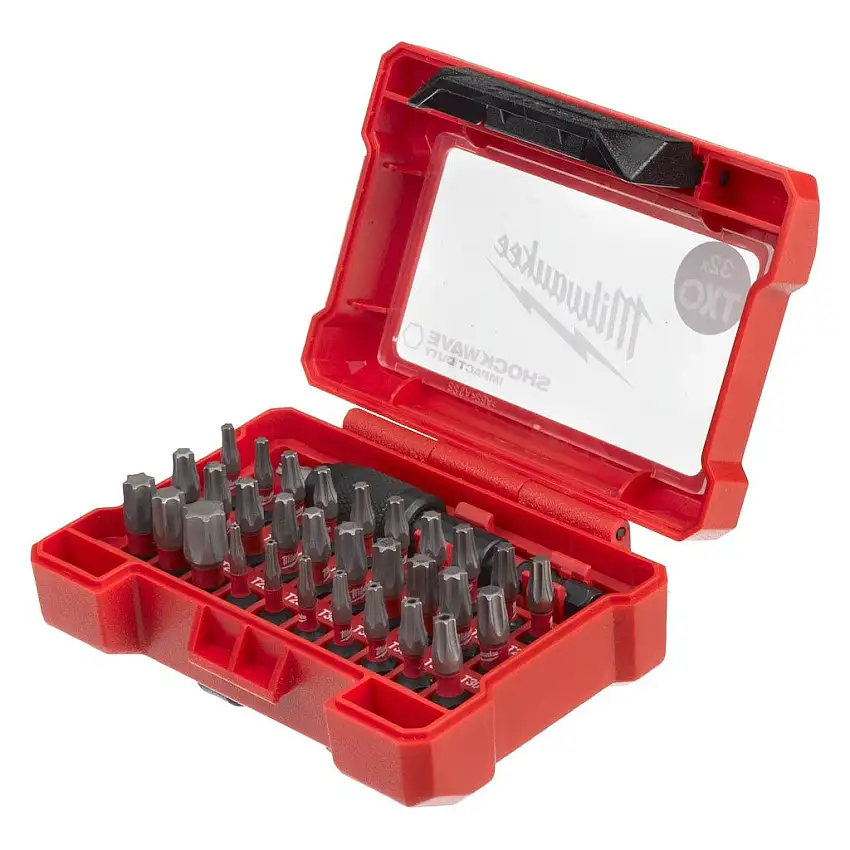 Milwaukee - Coffret compact 32 embouts TX et TX BO SHOCKWAVE - 4932471586
