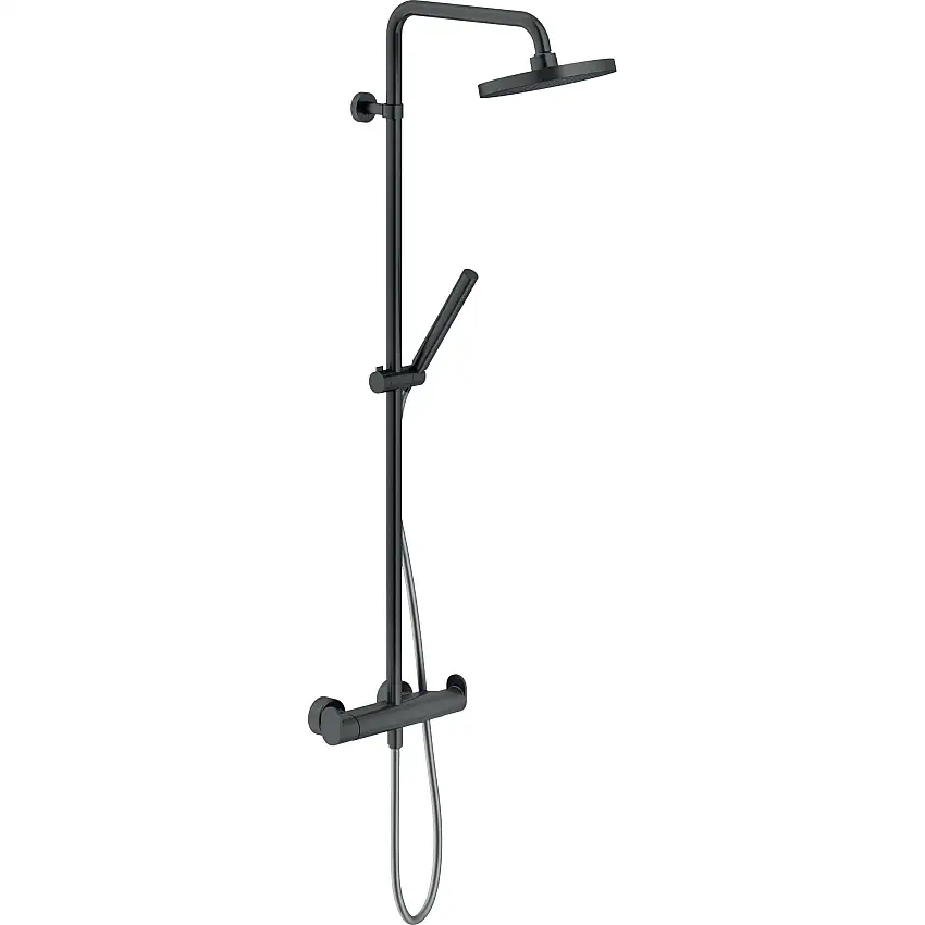 Nobili - Colonne de douche thermostatique Up - noir mat - UP94030/30BM
