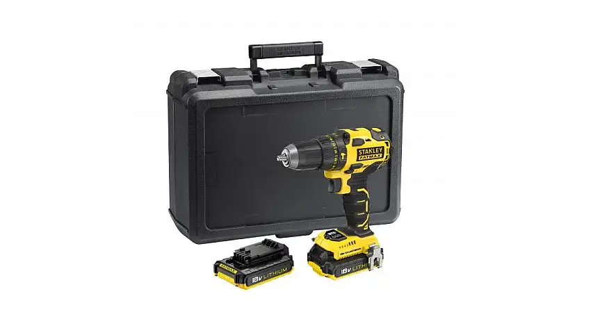 Perceuse à percussion sans fil Stanley FatMax 18 V, 2 x 2,0 Ah FMC627D2