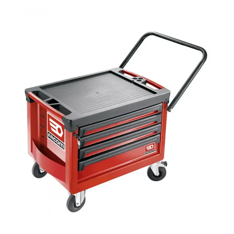 Facom - Coffre roulant ROLLM3 4 tiroirs rouges - ROLL.CR4M3APF
