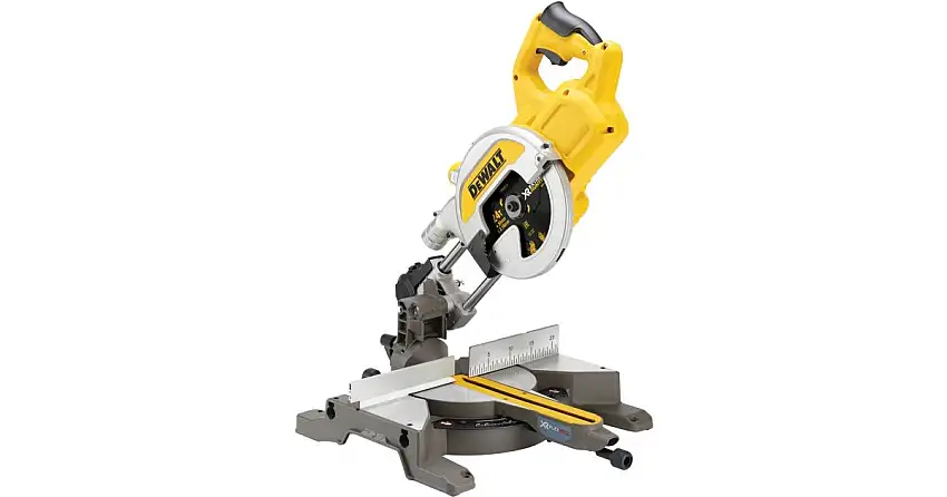 Scie à onglets sans fil DeWALT DCS777N