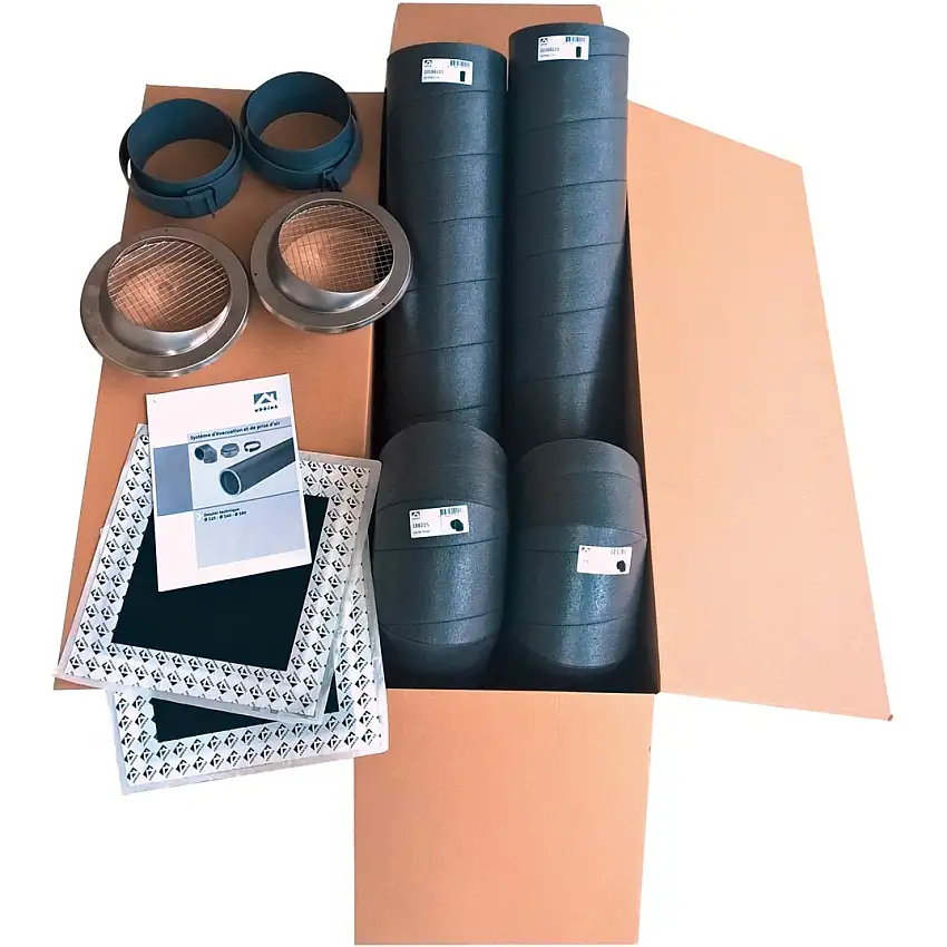 Ubbink - Kit Aerfoam D160mm pour Chauffe-Eau Thermodynamique - 188850