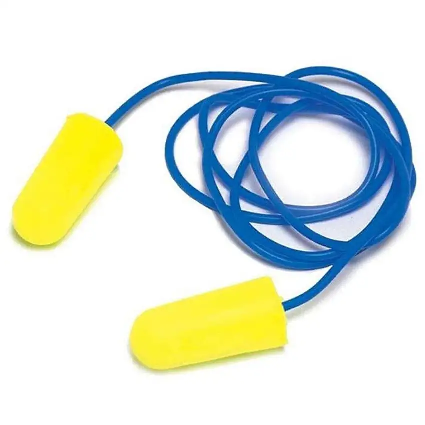 3M - 200 paires de bouchons Earsoft Yellow Neons à rouler avec cordon - ES0105